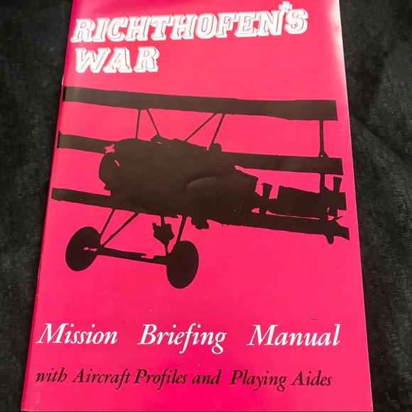 Vintage Richthofen’s War Board Game 1972 Avalon Hill Red Baron WWI Aerial Combat - Picture 13 of 16